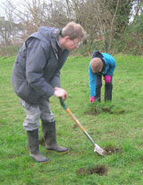 Removing turf